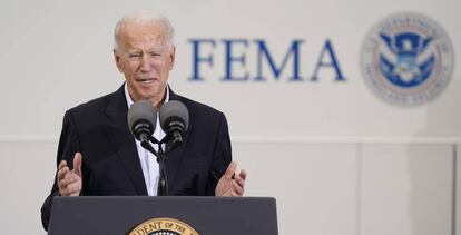 Discurso del presidente Joe Biden  ante FEMA COVID-19.