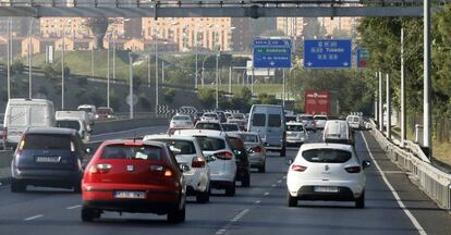 Restricciones de tráfico en la M-30 por contaminación.