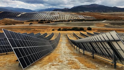 Una planta fotovoltaica, en una imagen de archivo.