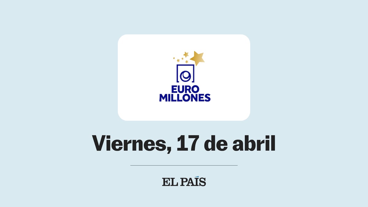 Euromillones: comprobar sorteo del viernes 17 de abril