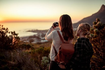 Vista de Ciudad del Cabo (Sudáfrica) desde Signal Hill.