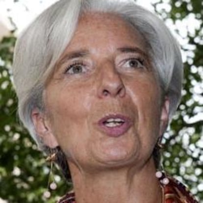 La directora del FMI, Christine Lagarde