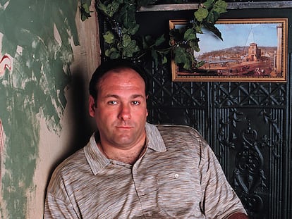 James Gandolfini, en el papel de Tony Soprano