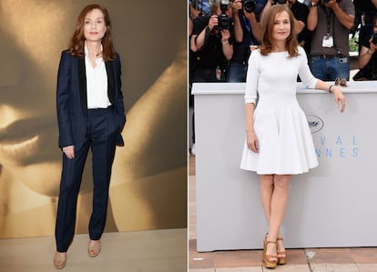 Isabelle Huppert

La actriz francesa alcanzó la pasada edición de los Glogos de Oro el momento más mediático de su carrera al llevarse el premio a la mejor actriz dramática. Pero ya llevaba años siendo considerada una de las musas del cine europeo. Fuera de la gran pantalla, traslada su imagen seductora y distinguida con sencillos vestidos de noche y trajes de chaqueta que le sientan como un guante.