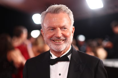 Sam Neill en los premios australianos AACTA en 2025.