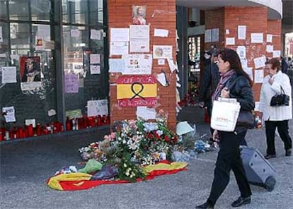 Imagen que ofrecía esta mañana la estación madrileña de Atocha.