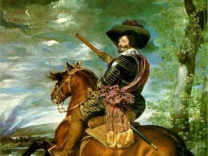 El Conde-duque de Olivares, retrato de Velázquez