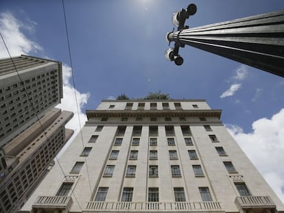 O prédio da Prefeitura, no centro de São Paulo.