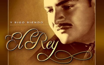 José Alfredo Jiménez en su disco: 'Y sigo siendo El Rey'.