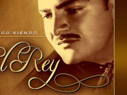 José Alfredo Jiménez en su disco: 'Y sigo siendo El Rey'.