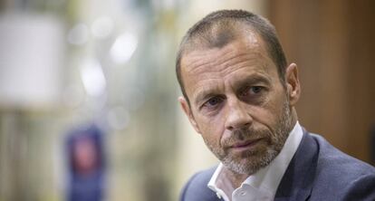 Aleksander Ceferin, presidente de la UEFA