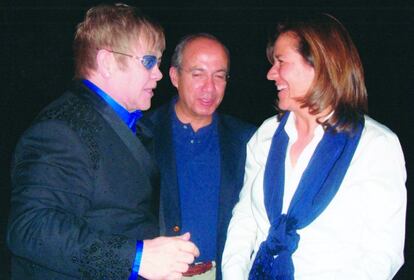 Con Elton John