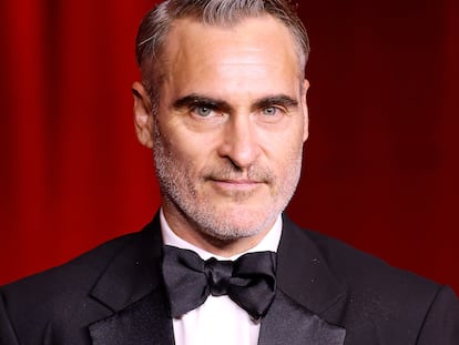 Joaquin Phoenix en la Academy Museum Gala en Los Ángeles en octubre de 2024.