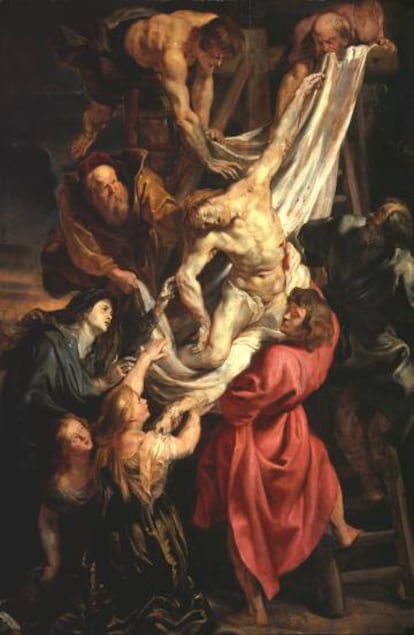 'El Descendimiento' (h. 1611-12), de la colección de la Courtlaud Gallery de Londres.