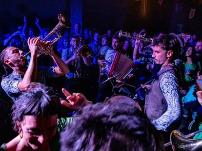 Ambiente en el festival Poborina Folk de 2019.