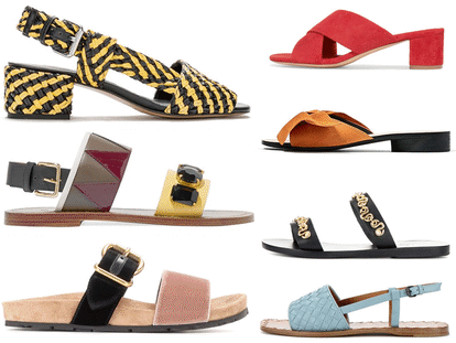 25 sandalias cómodas para ir a trabajar este verano