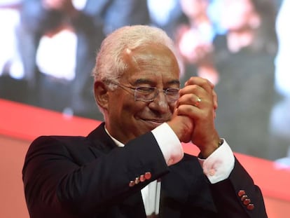 O candidato socialista António Costa.