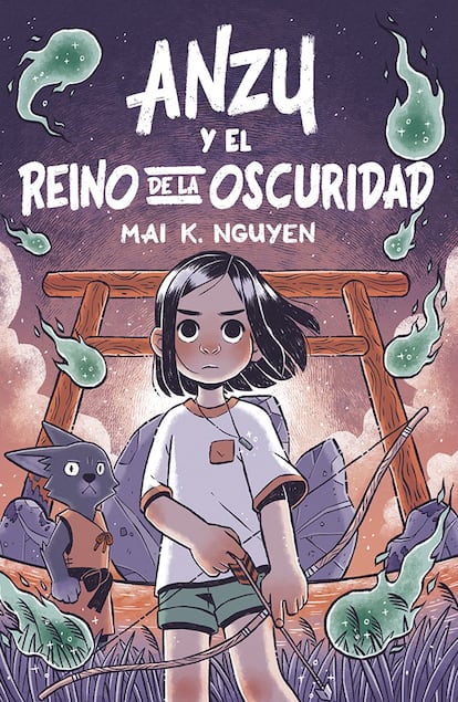 Portada de 'Anzy y el reino de la oscuridad'