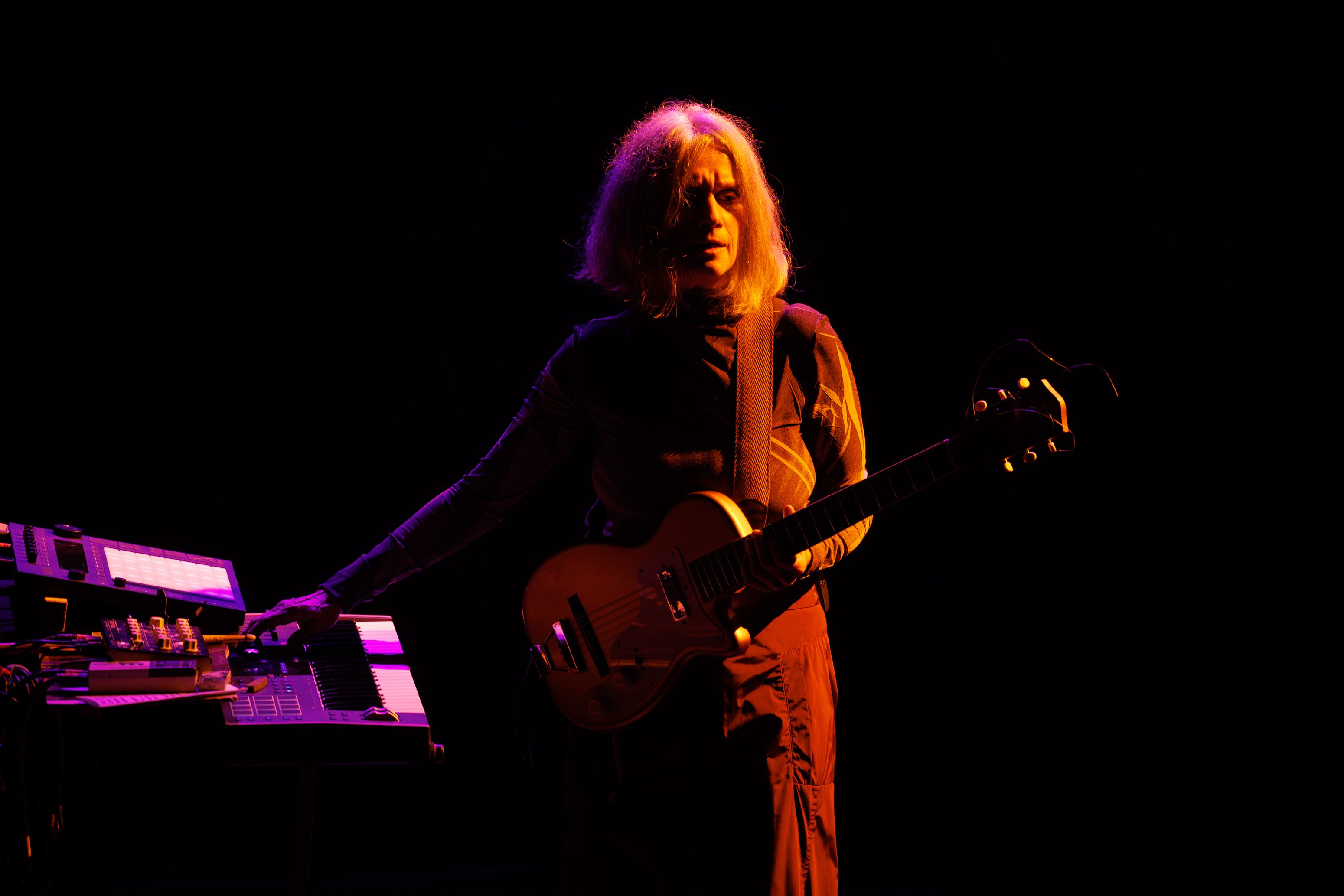 Juana Molina en su concierto en la sala Upload de Barcelona.