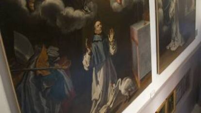Pinturas de Vicente Carducho en el monasterio madrileño del Paular, en Rascafría.