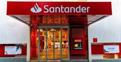 Oficina del Banco Santander.