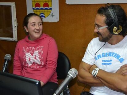 Xosé Cendán durante el programa