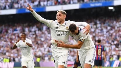 Fede Valverde y Benzema