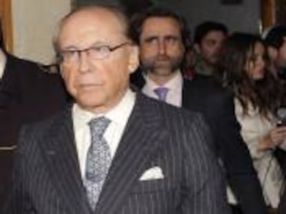 El empresario José María Ruiz-Mateos, a su llegada a los juzgados. EFE/Archivo