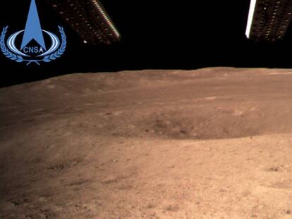 Las primeras imágenes de la cara oculta de la Luna captadas por la sonda ‘Chang'e 4’