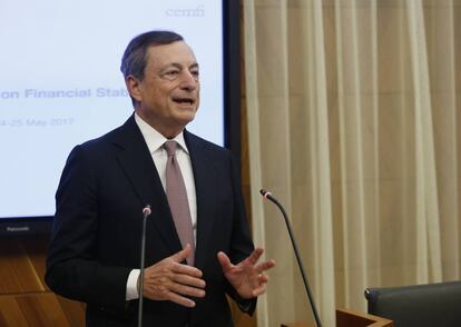 Mario Draghi, presidente del Banco Central Europeo (BCE)