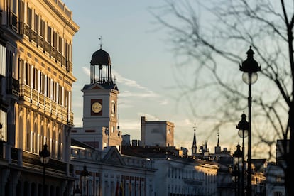 Reloj Puerta del Sol Madrid