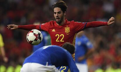 Isco, ante Italia.