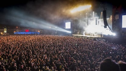 Público asistencia al Resurrection Fest 2017. 