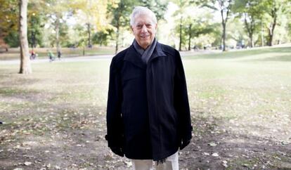 Mario Vargas Llosa, en Nueva York.