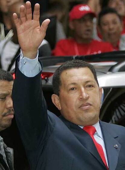 Hugo Chávez.