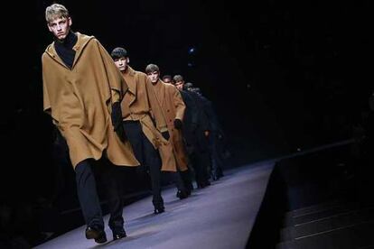 Modelos de Ermenegildo Zegna.
