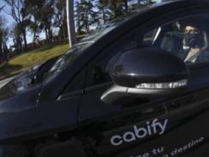 Un VTC de Cabify.