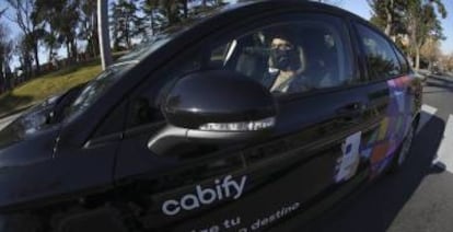 Un VTC de Cabify.