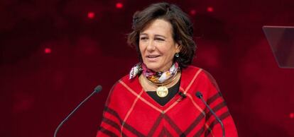 Ana Bot&iacute;n, presidenta del Banco Santander.