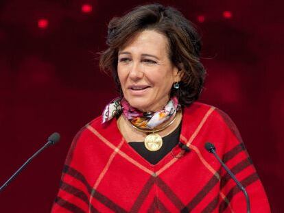 Ana Bot&iacute;n, presidenta del Banco Santander.