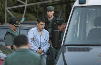 Mohamed Houli Chemlal, el joven de 22 a&ntilde;os que result&oacute; herido grave en la explosi&oacute;n de la casa de Alcanar, acude a declarar ayer a la Audiencia Nacional. 