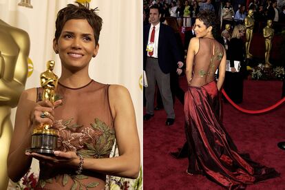 Aunque el diseñador libanés abrió su casa de costura en el año 97, no fue hasta que Halle Berry le eligió para vestir en los Oscar en 2002 cuando su nombre alcanzó fama global. El modelo, con cuerpo de tul bordado y falda de tafetán, se ha convertido en uno de los vestidos más icónicos de todos los que han pasado por los Oscar.
Al año siguiente la Cámara Sindical de la Alta Costura le invitó por primera vez a desfilar en París, dando un vuelco al calendario de la semana, que acababa de despedirse de Yves Saint Laurent. Saab abría camino a una serie de creativos, del gusto de las mujeres de Oriente Medio, que hoy copan la costura parisina: de Zuhair Murad a Georges Hobeika o Maison Rabih Kayrouz.