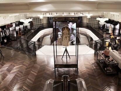 Tienda de Burberry en Regent Street.