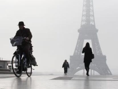 París lleva días sufriendo altos niveles de contaminación por partículas.