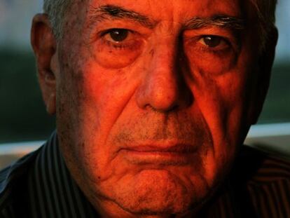 Vargas Llosa, en Nueva York en 2010