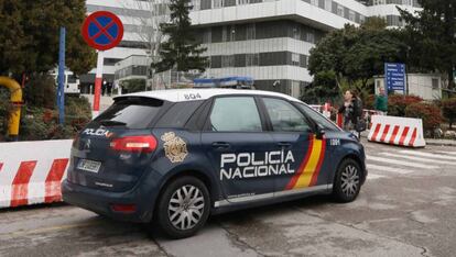 Un coche de la Policía Nacional, en una imagen de archivo.