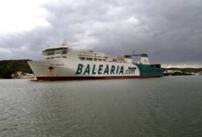 Un buque de la compañía Baleária. EFE/Archivo