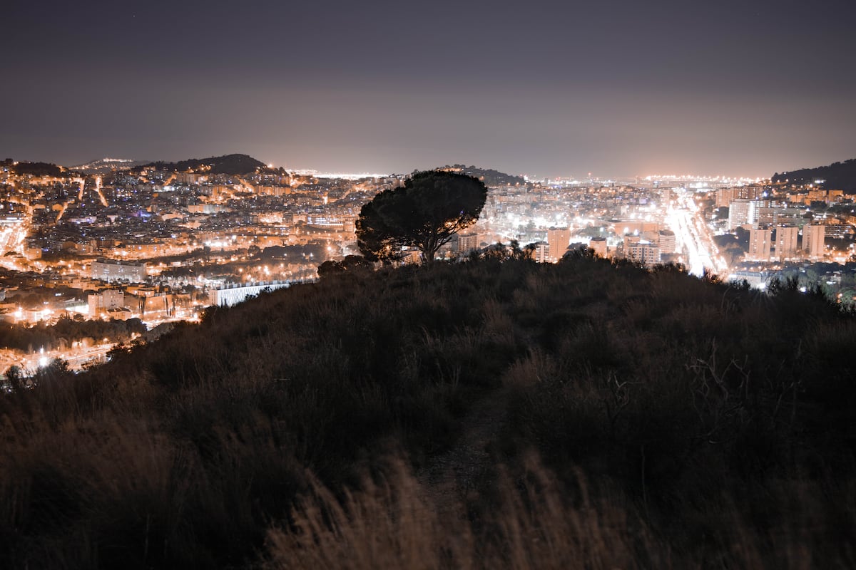 Bright city lights are bringing spring forward and pushing autumn back