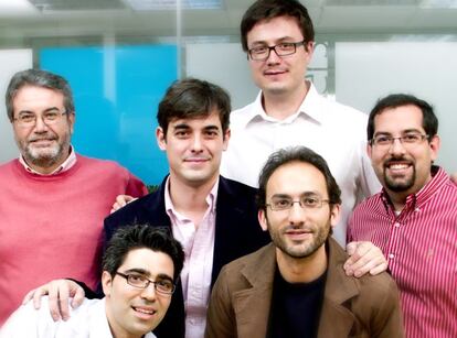 Equipo directivo de la compañía española de bq.