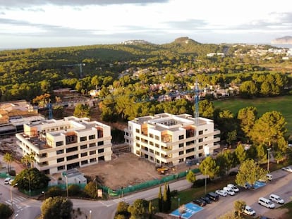 Estado actual de las obras del Kimpton Aysla Mallorca, cuya inauguración está prevista para este verano.